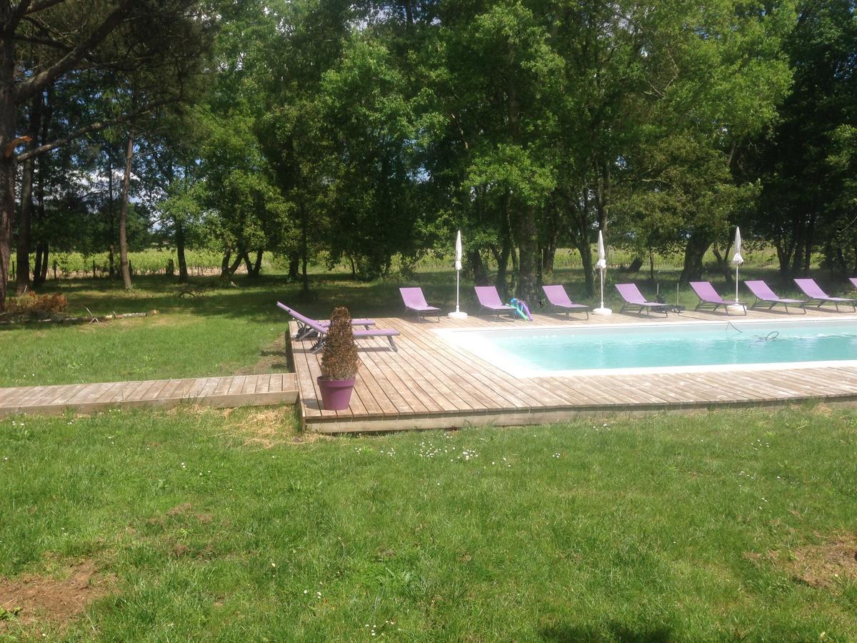 Bed and Breakfast Domaine De Giron Moulis-en-Médoc Zewnętrze zdjęcie